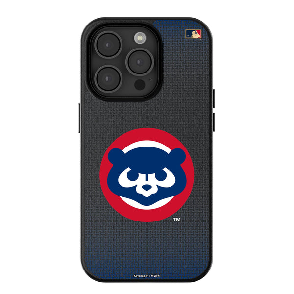 Chicago Cubs Home 1979-1993 - Cooperstown Collection Linen iPhone MagSafe Compatible Phone Case