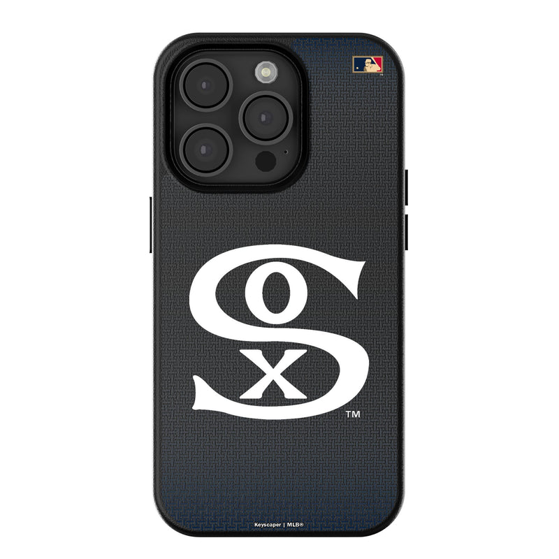 Chicago White Sox Road 1919-1921 - Cooperstown Collection Linen iPhone MagSafe Compatible Phone Case