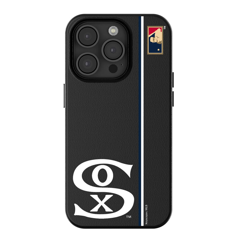 Chicago White Sox Road 1919-1921 - Cooperstown Collection Sidebar iPhone MagSafe Compatible Phone Case