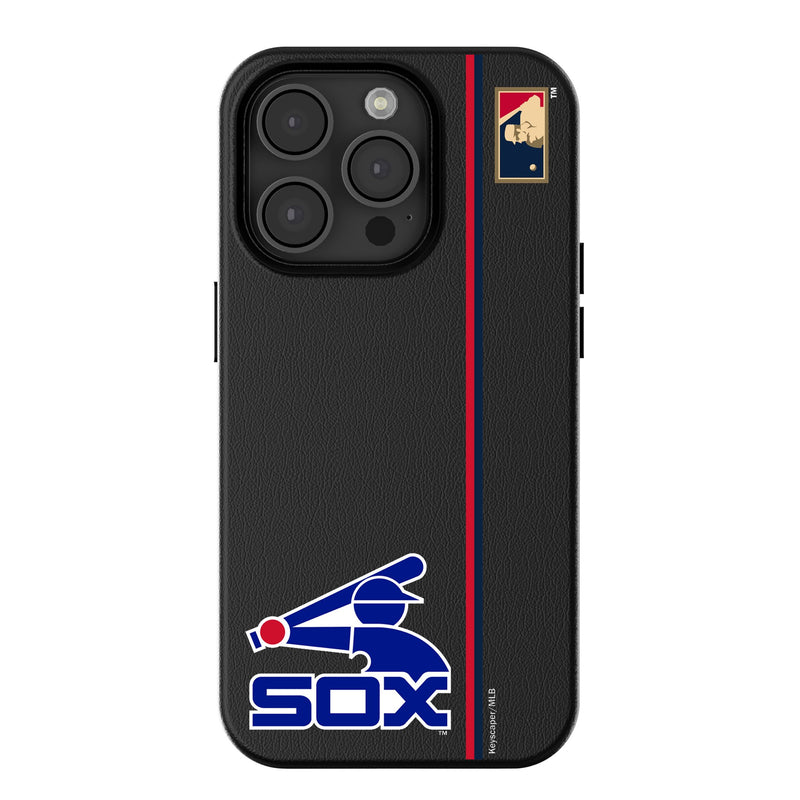 Chicago White Sox 1976-1981 - Cooperstown Collection Sidebar iPhone MagSafe Compatible Phone Case