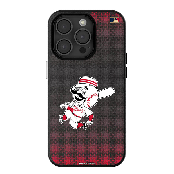 Cincinnati Reds 1953-1967 - Cooperstown Collection Linen iPhone MagSafe Compatible Phone Case