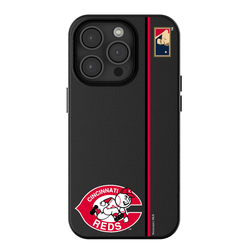 Cincinnati Reds 1974-1992 - Cooperstown Collection Sidebar iPhone MagSafe Compatible Phone Case