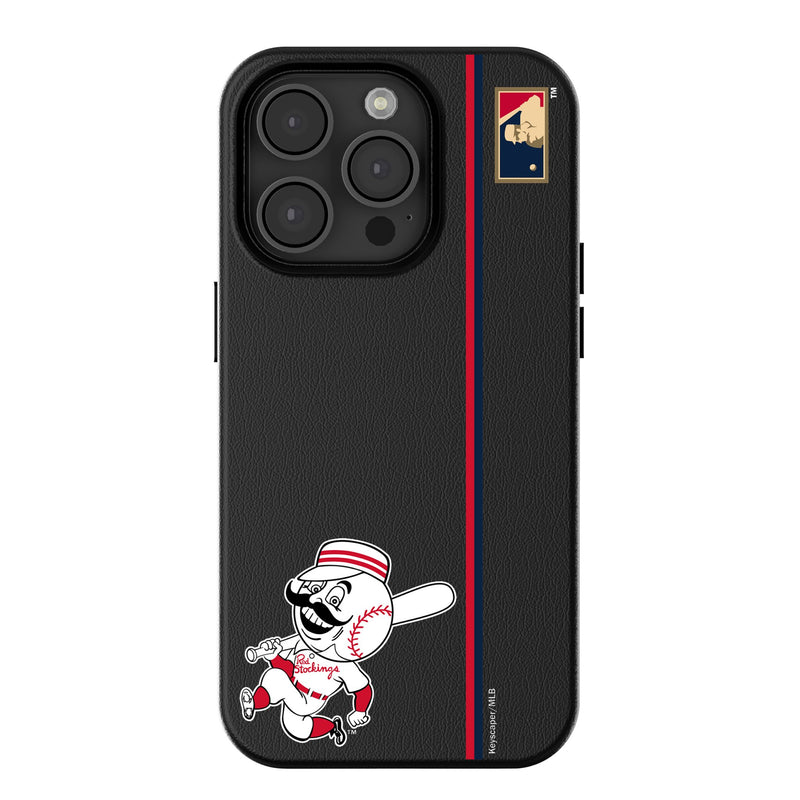 Cincinnati Reds 1953-1967 - Cooperstown Collection Sidebar iPhone MagSafe Compatible Phone Case