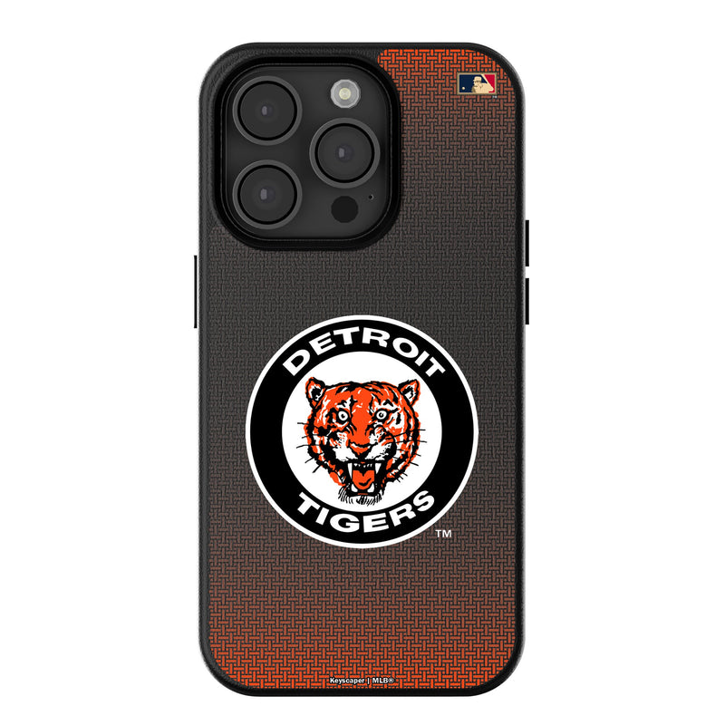 Detroit Tigers 1961-1963 - Cooperstown Collection Linen iPhone MagSafe Compatible Phone Case