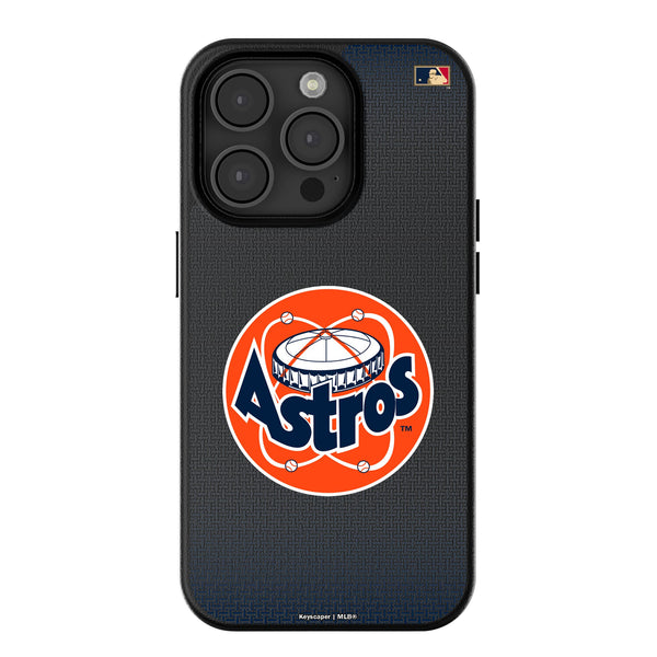 Houston Astros 1977-1993 - Cooperstown Collection Linen iPhone MagSafe Compatible Phone Case