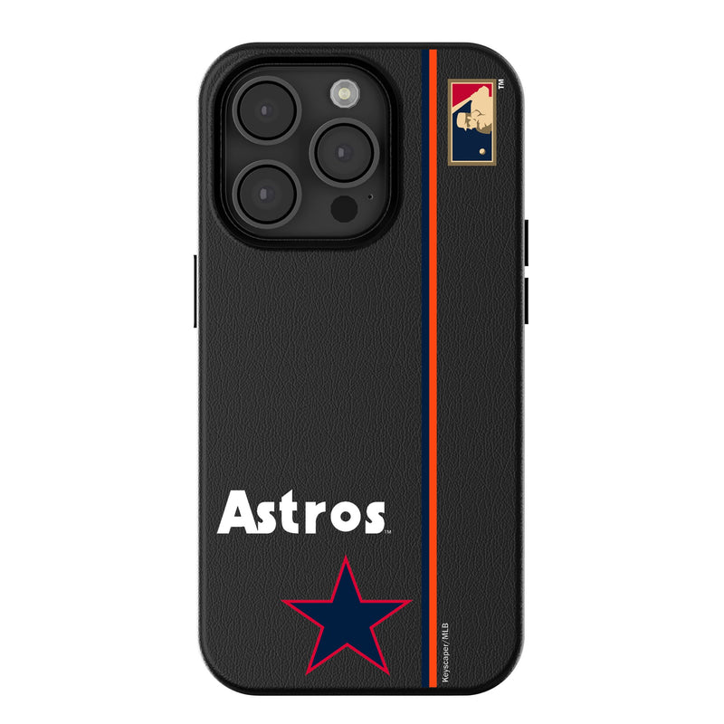 Houston Astros 1975-1981 - Cooperstown Collection Sidebar iPhone MagSafe Compatible Phone Case