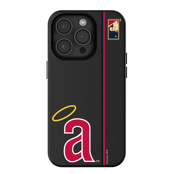 LA Angels 1971 - Cooperstown Collection Sidebar iPhone MagSafe Compatible Phone Case