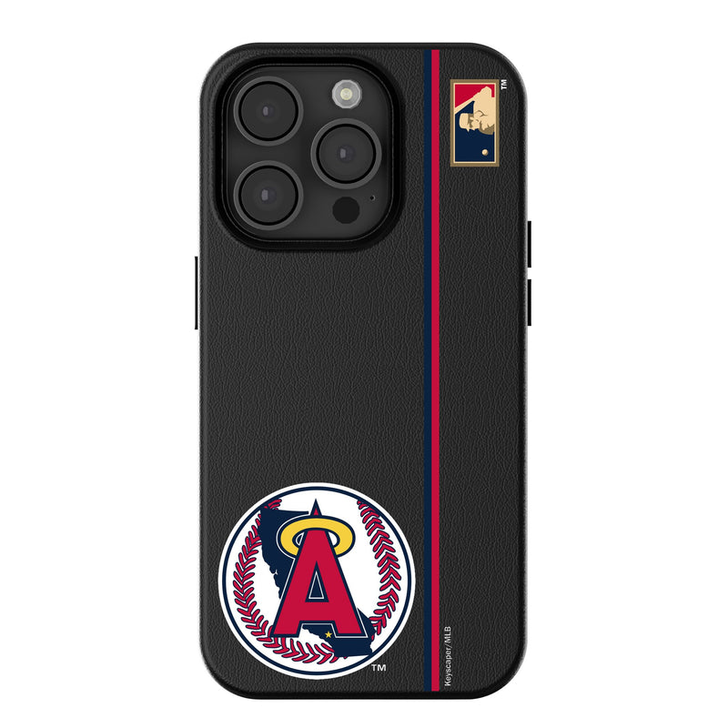 LA Angels 1986-1992 - Cooperstown Collection Sidebar iPhone MagSafe Compatible Phone Case