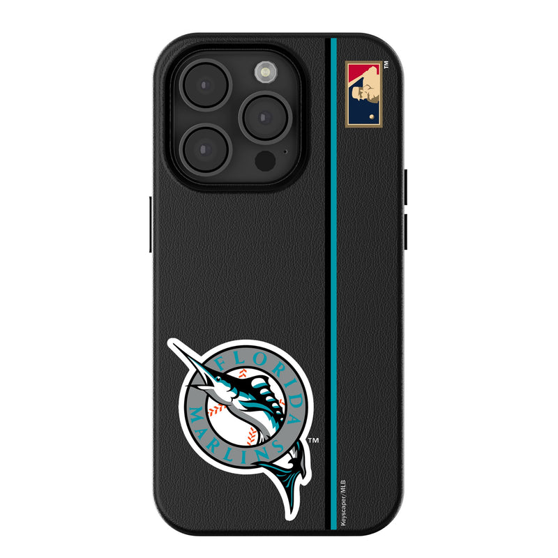 Miami Marlins 1993-2011 - Cooperstown Collection Sidebar iPhone MagSafe Compatible Phone Case