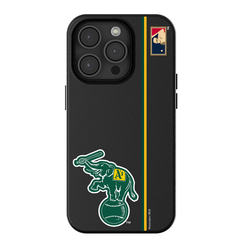 Oakland As  Home 1988 - Cooperstown Collection Sidebar iPhone MagSafe Compatible Phone Case