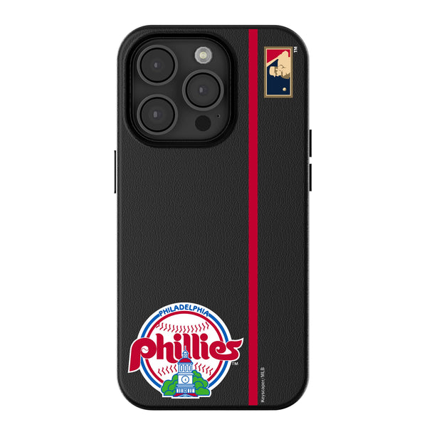 Philadelphia Phillies 1984-1991 - Cooperstown Collection Sidebar iPhone MagSafe Compatible Phone Case