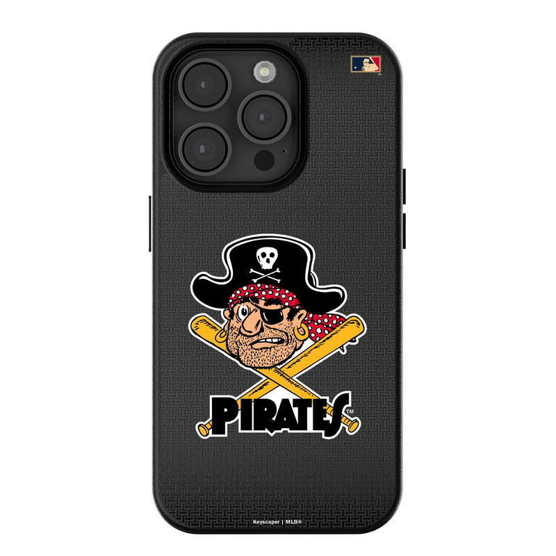 Pittsburgh Pirates 1958-1966 - Cooperstown Collection Linen iPhone MagSafe Compatible Phone Case