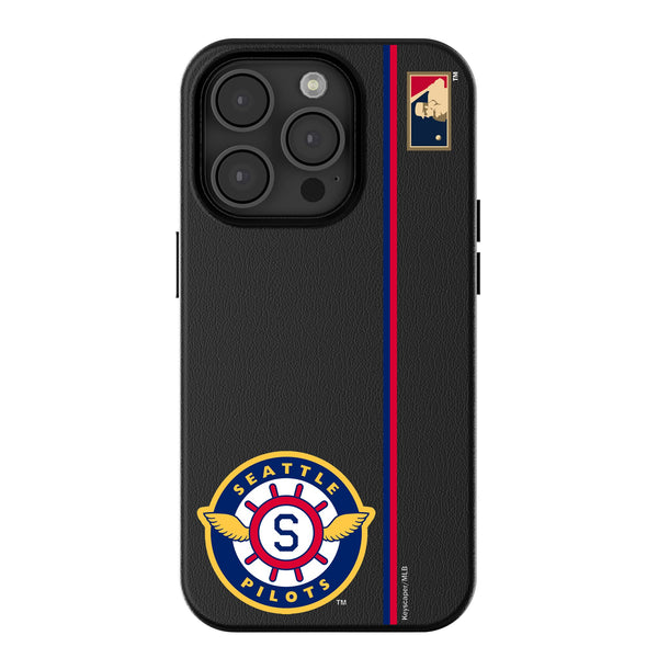 Seattle Pilots 1969 - Cooperstown Collection Sidebar iPhone MagSafe Compatible Phone Case