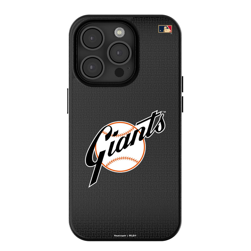 San Francisco Giants 1958-1967 - Cooperstown Collection Linen iPhone MagSafe Compatible Phone Case