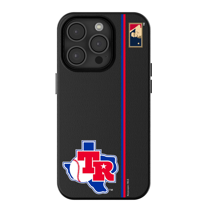 Texas Rangers 1981-1983 - Cooperstown Collection Sidebar iPhone MagSafe Compatible Phone Case