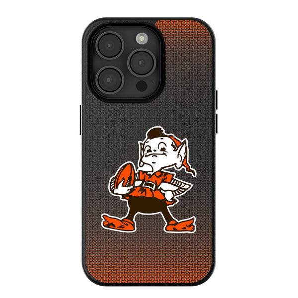 Cleveland Browns Historic Collection Linen iPhone MagSafe Compatible Phone Case