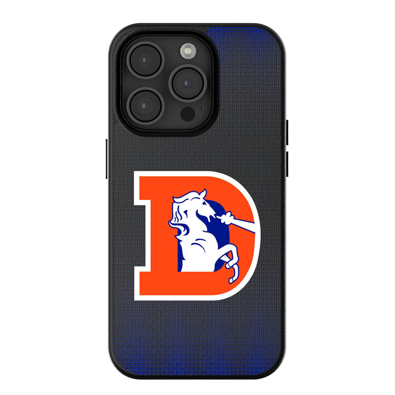 Denver Broncos 1993-1996 Historic Collection Linen iPhone MagSafe Compatible Phone Case