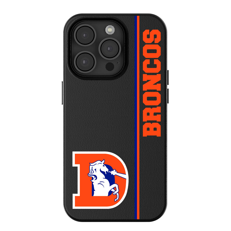 Denver Broncos 1993-1996 Historic Collection Sidebar iPhone MagSafe Compatible Phone Case