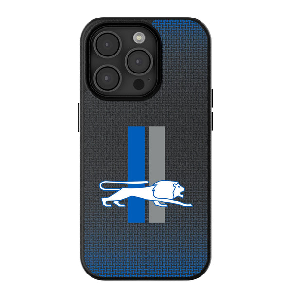 Detroit Lions Retro Linen iPhone MagSafe Compatible Phone Case