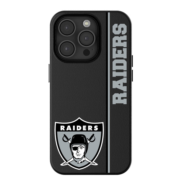 Oakland Raiders 1963 Historic Collection Sidebar iPhone MagSafe Compatible Phone Case