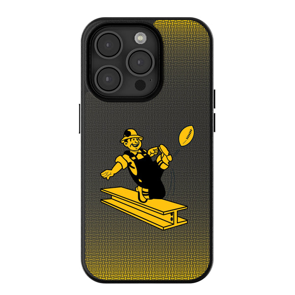 Pittsburgh Steelers 1961 Historic Collection Linen iPhone MagSafe Compatible Phone Case