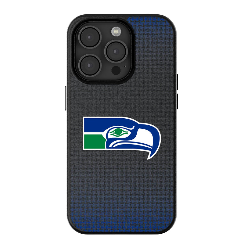 Seattle Seahawks Historic Collection Linen iPhone MagSafe Compatible Phone Case