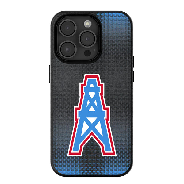 Houston Oilers Historic Collection Linen iPhone MagSafe Compatible Phone Case