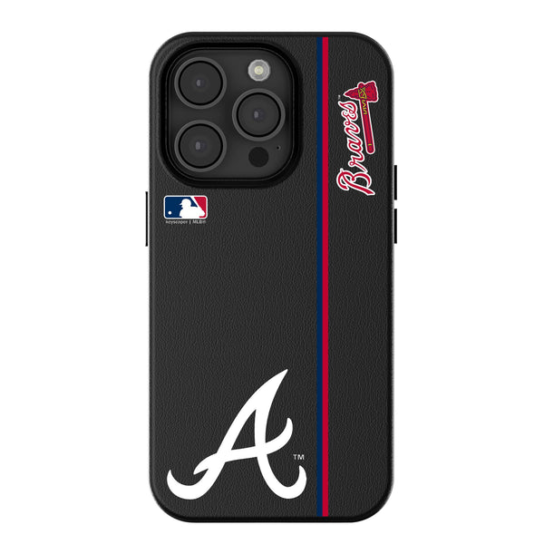 Atlanta Braves Sidebar iPhone MagSafe Compatible Phone Case