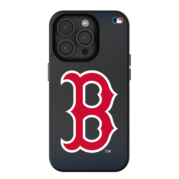 Boston Red Sox Linen iPhone MagSafe Compatible Phone Case