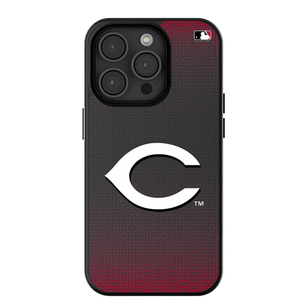 Cincinnati Reds Linen iPhone MagSafe Compatible Phone Case