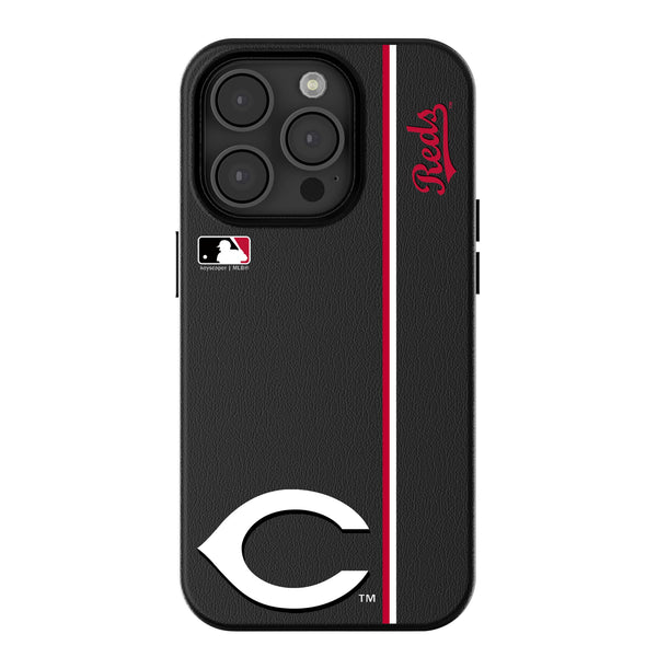 Cincinnati Reds Sidebar iPhone MagSafe Compatible Phone Case