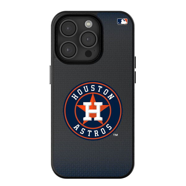 Houston Astros Linen iPhone MagSafe Compatible Phone Case