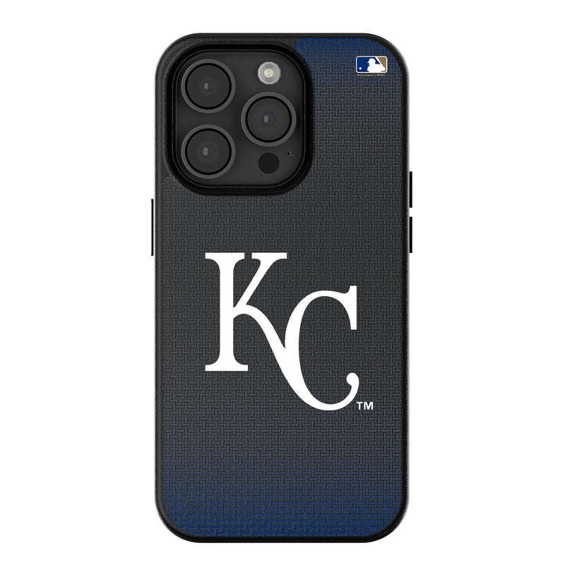 Kansas City Royals Linen iPhone MagSafe Compatible Phone Case