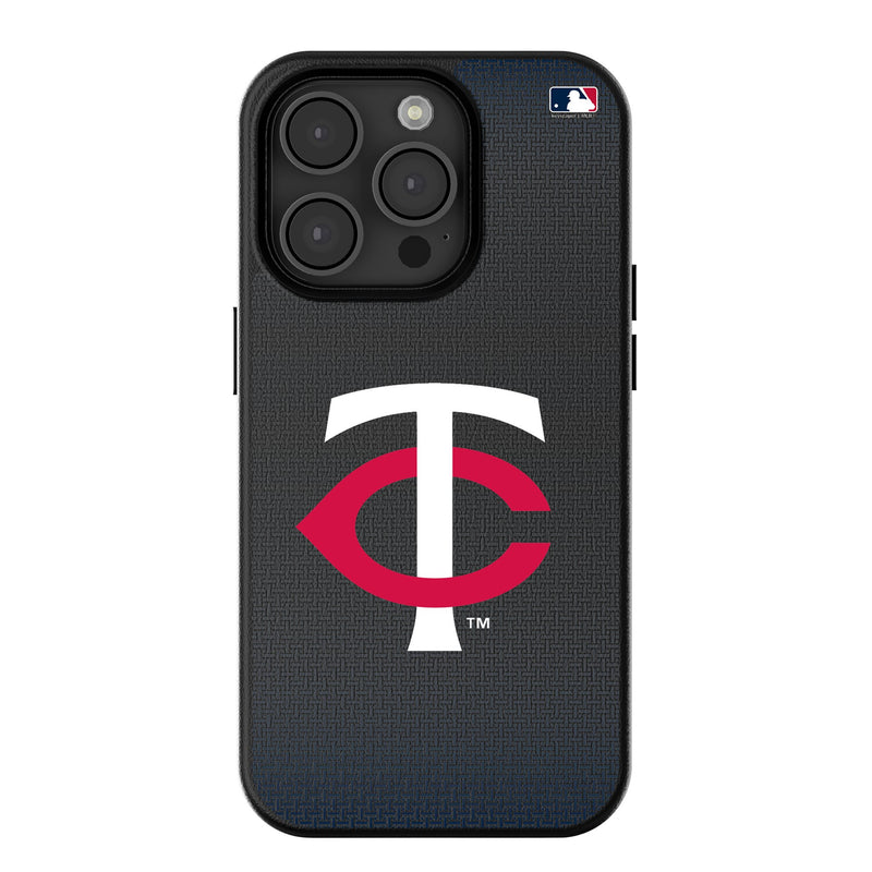 Minnesota Twins Linen iPhone MagSafe Compatible Phone Case