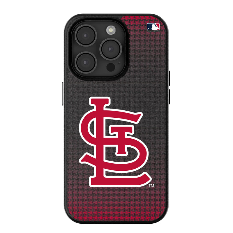 St Louis Cardinals Linen iPhone MagSafe Compatible Phone Case