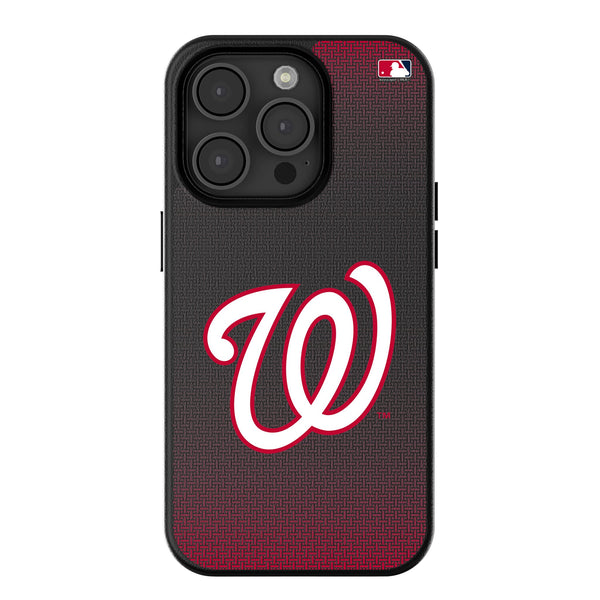 Washington Nationals Linen iPhone MagSafe Compatible Phone Case