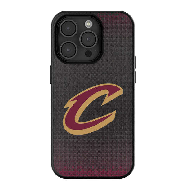 Cleveland Cavaliers Linen iPhone MagSafe Compatible Phone Case