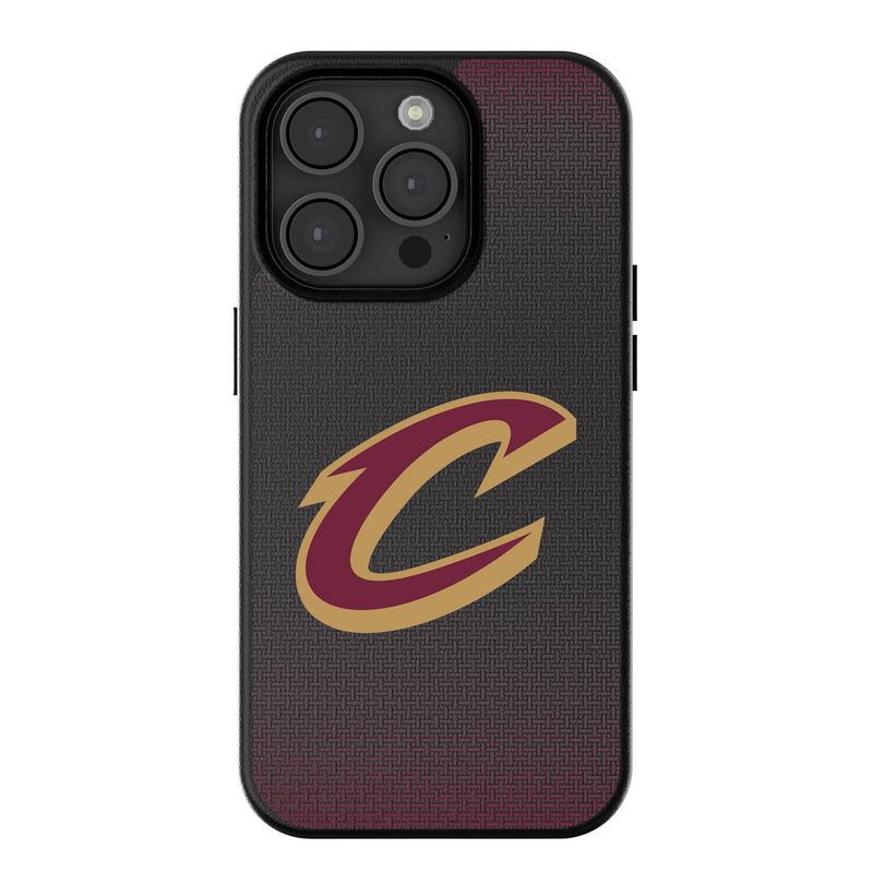 Cleveland Cavaliers Linen iPhone MagSafe Compatible Phone Case