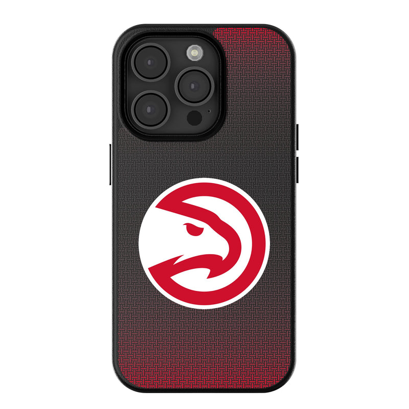 Atlanta Hawks Linen iPhone MagSafe Compatible Phone Case