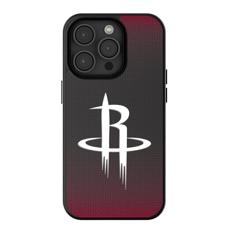 Houston Rockets Linen iPhone MagSafe Compatible Phone Case