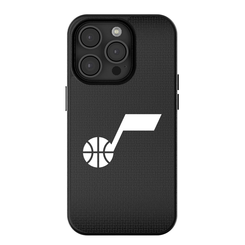 Utah Jazz Linen iPhone MagSafe Compatible Phone Case