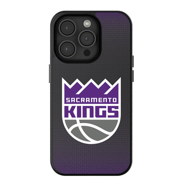 Sacramento Kings Linen iPhone MagSafe Compatible Phone Case