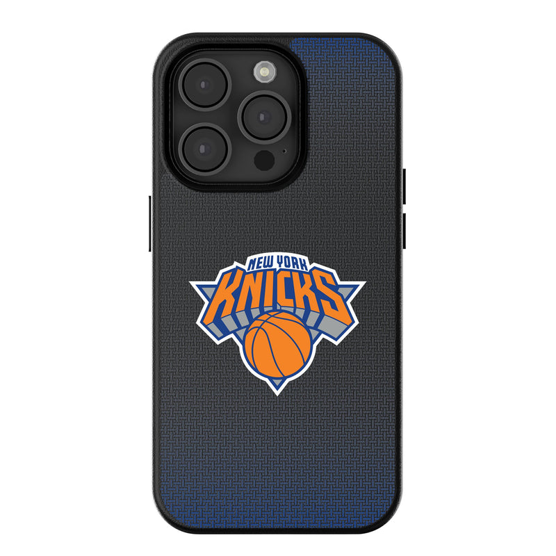 New York Knicks Linen iPhone MagSafe Compatible Phone Case