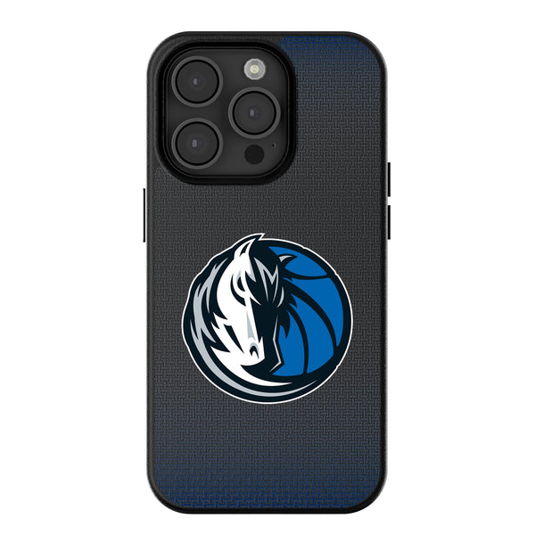 Dallas Mavericks Linen iPhone MagSafe Compatible Phone Case