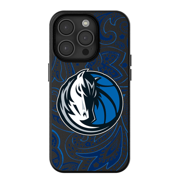 Dallas Mavericks Paisley iPhone MagSafe Compatible Phone Case