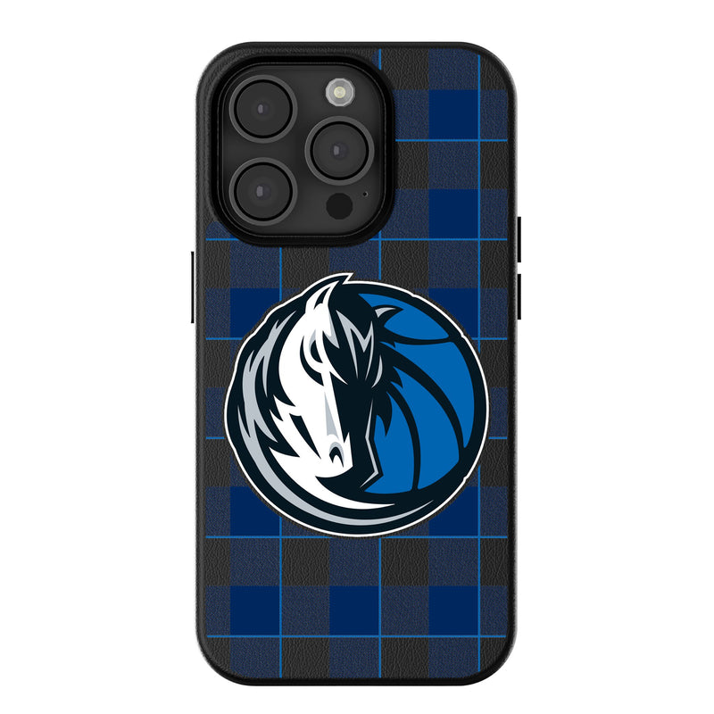 Dallas Mavericks Plaid iPhone MagSafe Compatible Phone Case