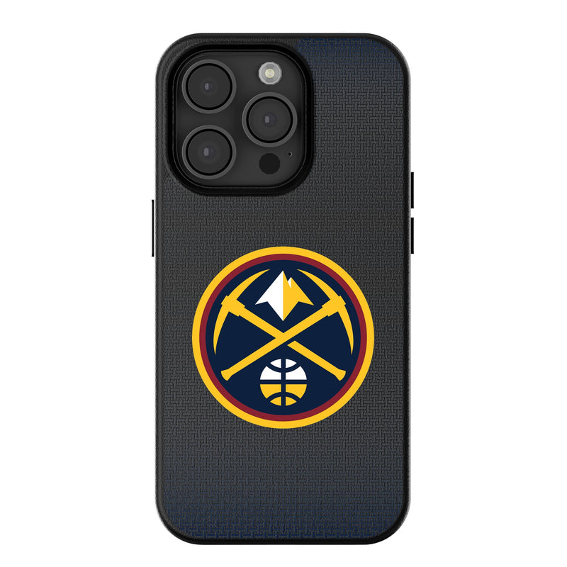 Denver Nuggets Linen iPhone MagSafe Compatible Phone Case