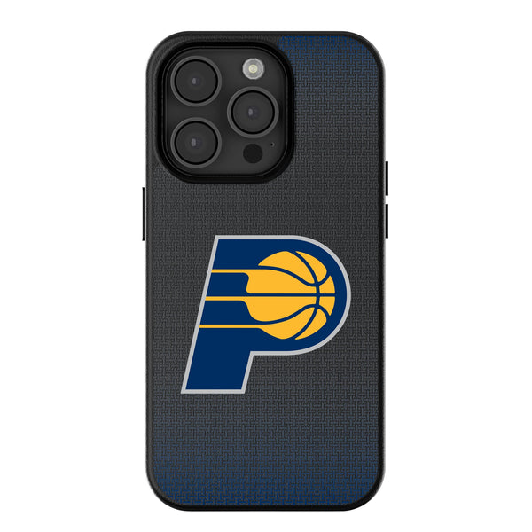 Indiana Pacers Linen iPhone MagSafe Compatible Phone Case