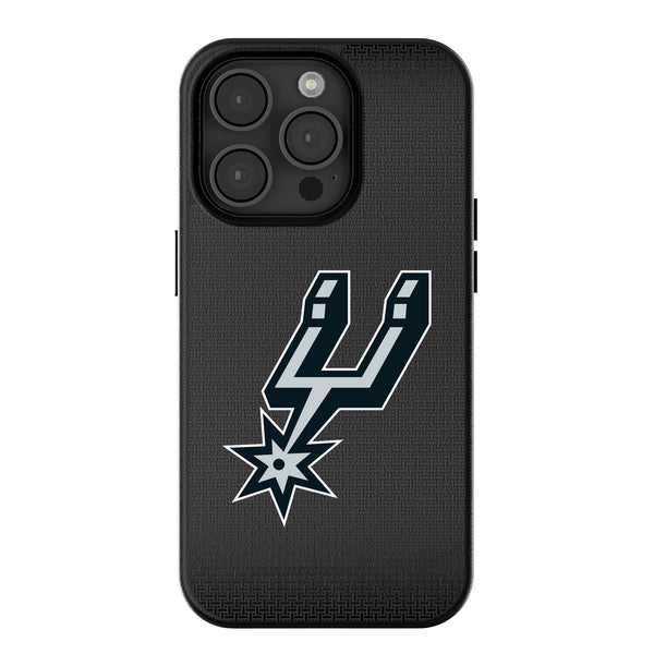 San Antonio Spurs Linen iPhone MagSafe Compatible Phone Case