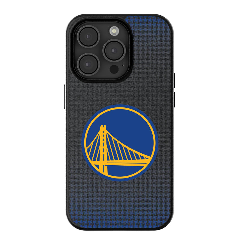 Golden State Warriors Linen iPhone MagSafe Compatible Phone Case